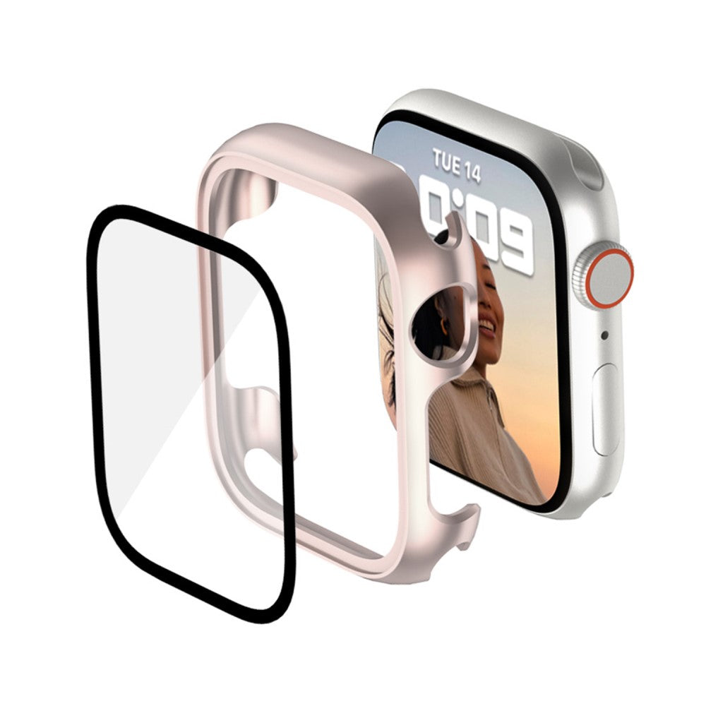 Vildt Fint Universal Apple Cover med Skærmbeskytter i Plastik og Hærdet Glas - Grøn#serie_10