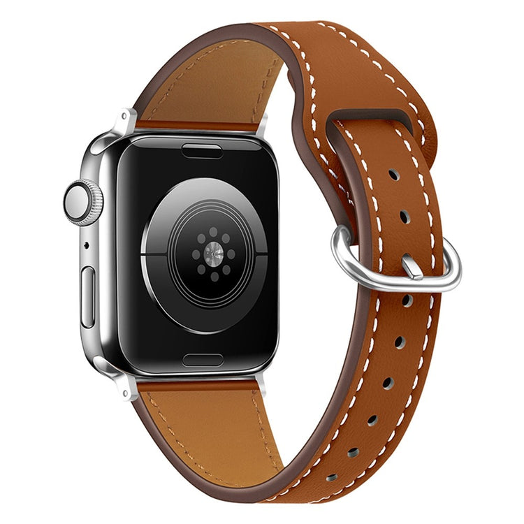 Helt vildt godt Universal Apple Ægte læder Rem - Brun#serie_1