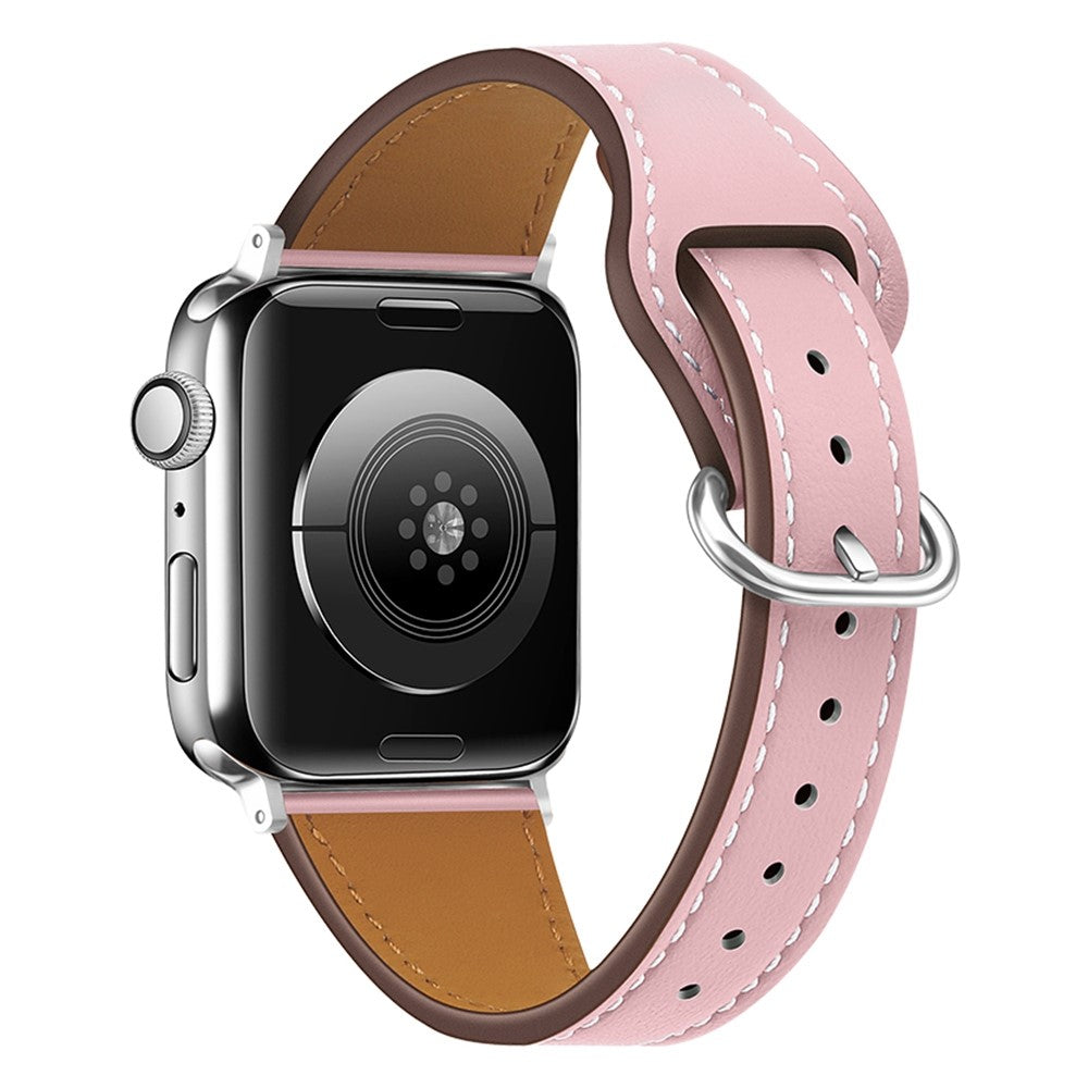 Helt vildt godt Universal Apple Ægte læder Rem - Pink#serie_5