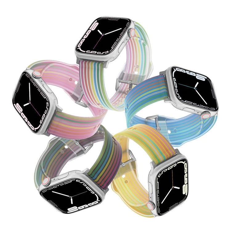 Super sejt Universal Apple Silikone Rem - Pink#serie_2