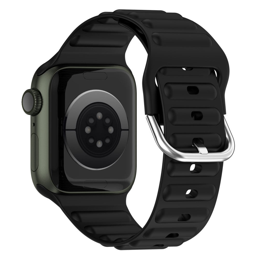 Meget elegant Universal Apple Silikone Rem - Sort#serie_1