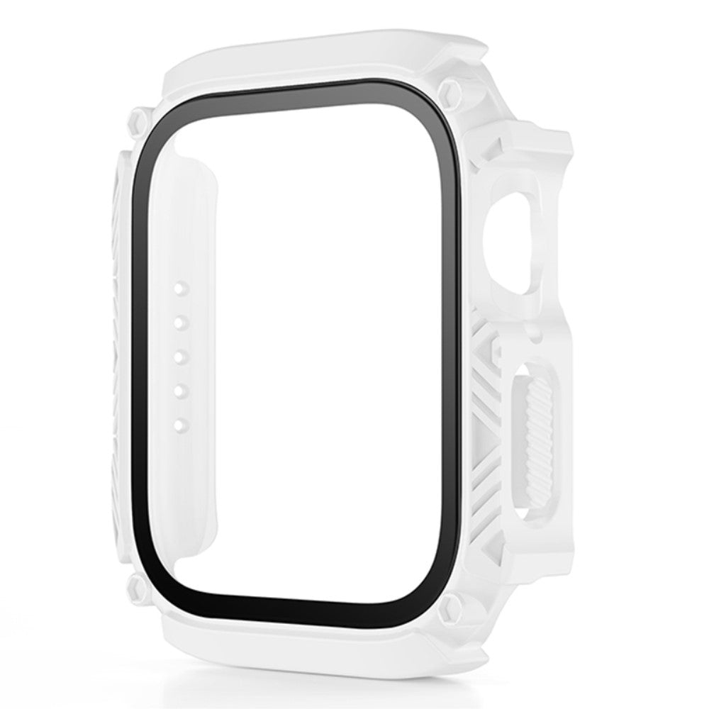 Fed Universal Apple Cover med Skærmbeskytter i Plastik og Hærdet Glas - Hvid#serie_2
