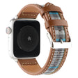 Super tough Universel Apple PU Leather and Nylon Strap