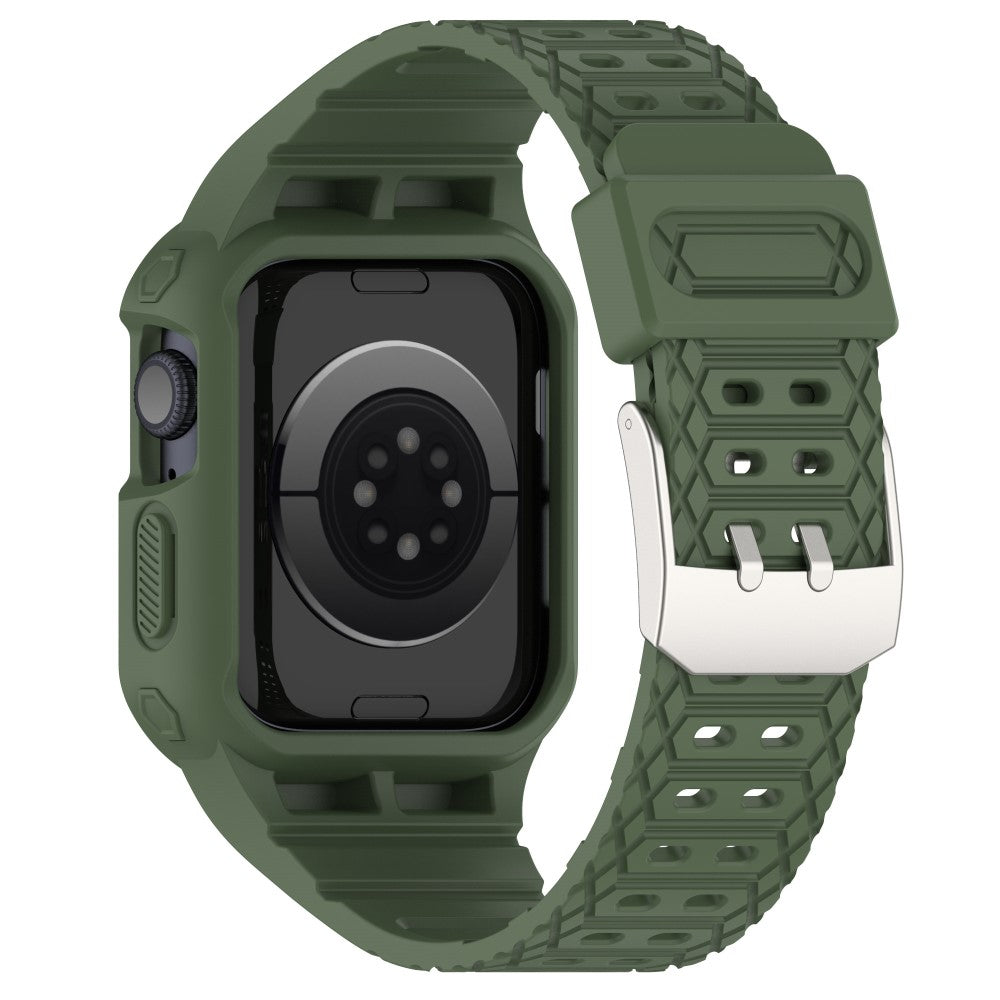 Meget Skøn Plastik Universal Rem passer til Apple Smartwatch - Grøn#serie_2