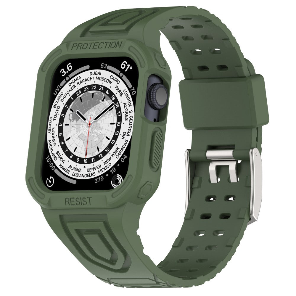 Meget Skøn Plastik Universal Rem passer til Apple Smartwatch - Grøn#serie_2