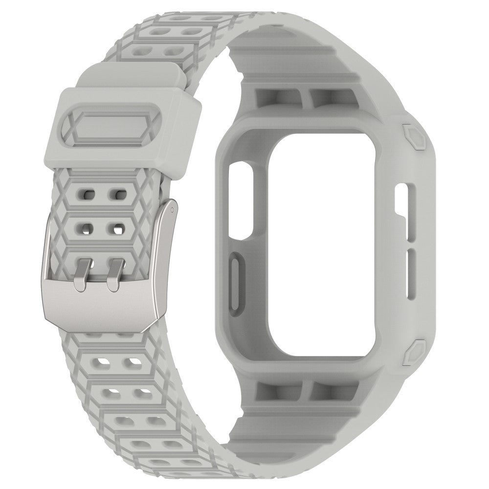 Meget Skøn Plastik Universal Rem passer til Apple Smartwatch - Sølv#serie_6