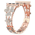 Incredibly tough Universel Apple Metal and Rhinestone Strap
