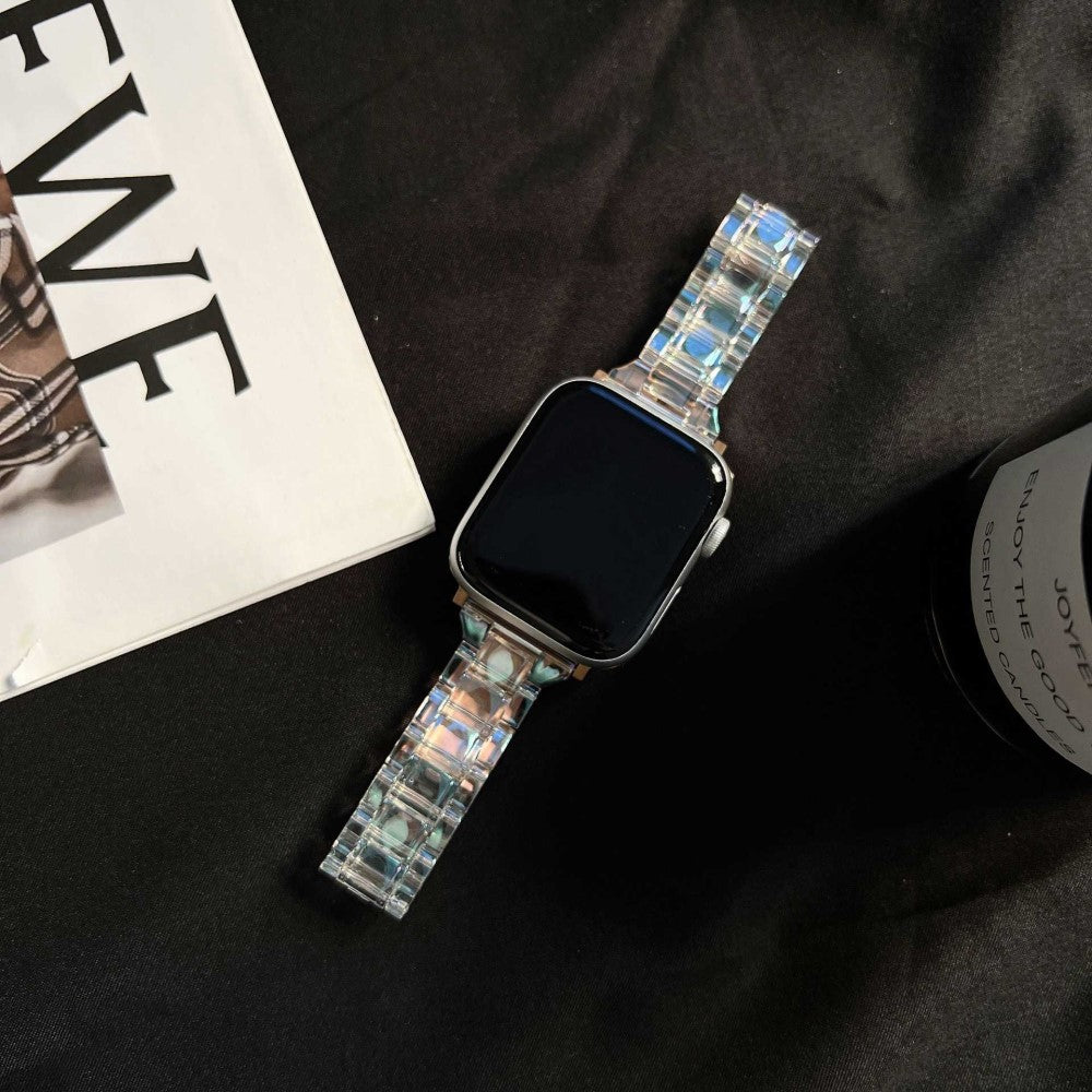 Helt vildt skøn Universal Apple Plastik Urrem - Flerfarvet#serie_3