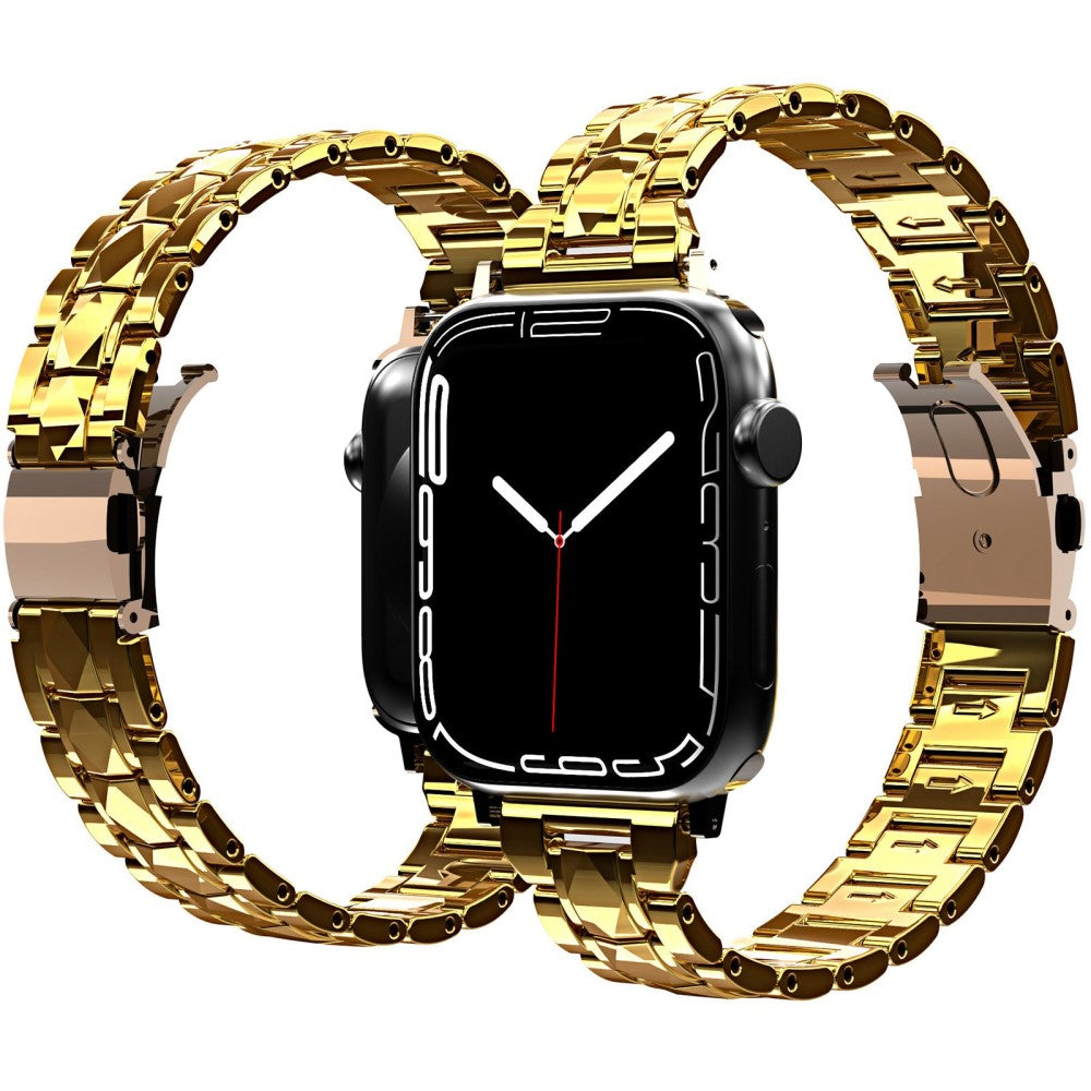 Helt vildt skøn Universal Apple Plastik Urrem - Guld#serie_4