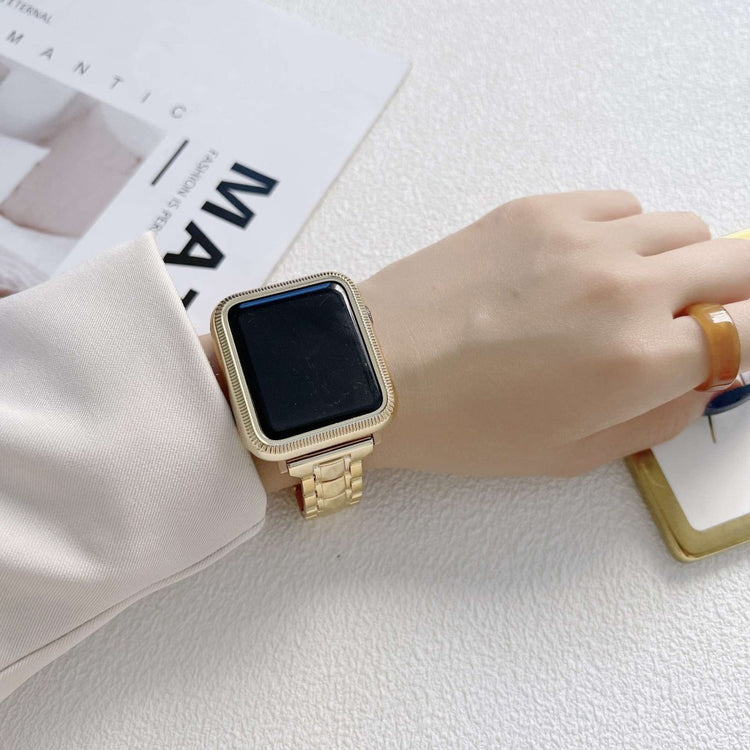 Helt vildt skøn Universal Apple Plastik Urrem - Guld#serie_4