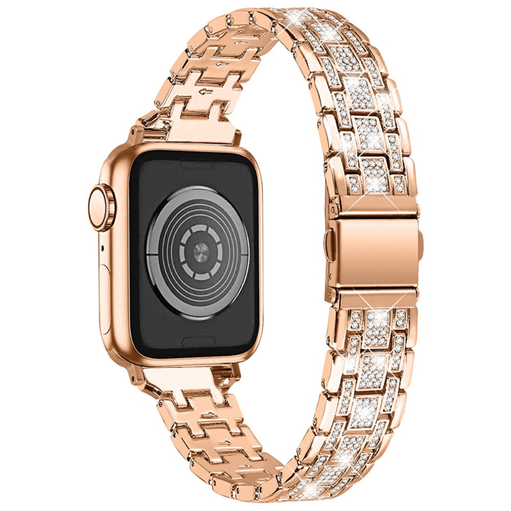 Rigtigt fed Universal Apple Metal og Rhinsten Rem - Pink#serie_2
