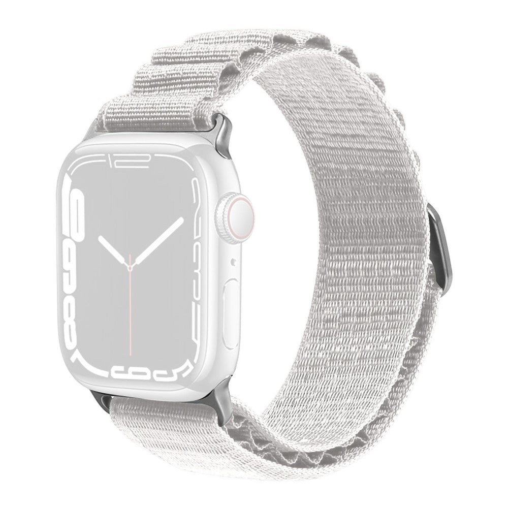 Meget kønt Universal Apple Nylon Rem - Størrelse: L - Hvid#serie_4