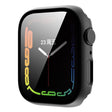 Protective Apple Watch Series 8 (45mm) / Apple Watch Series 7 45mm Cover with Screen Protector in Plastic and Tempered Glass