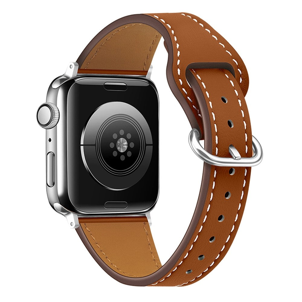 Superflot Universal Apple Ægte læder Rem - Brun#serie_1