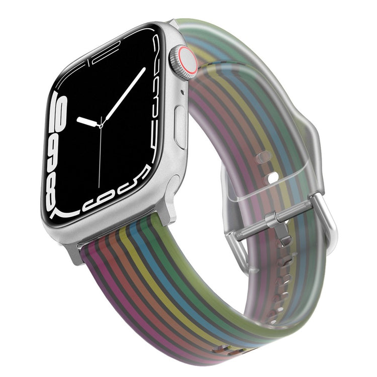Super cool Universal Apple Silikone Rem - Flerfarvet#serie_4