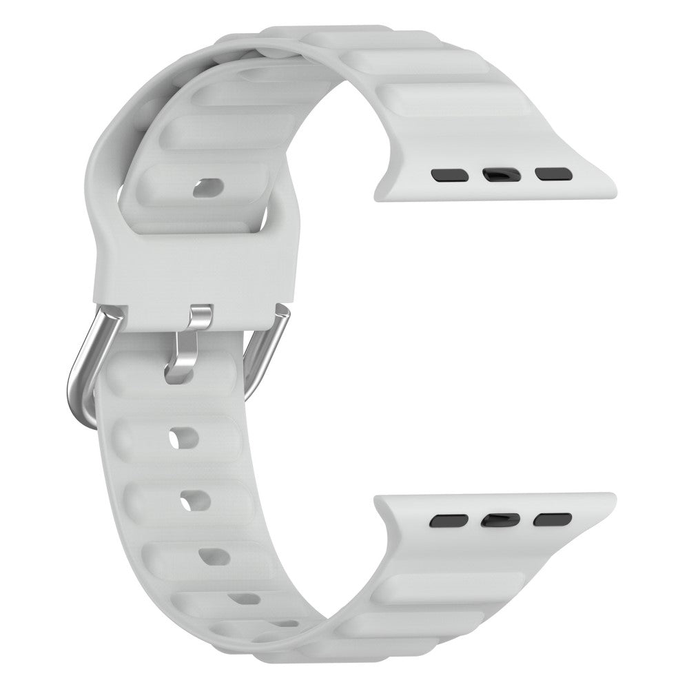 Super cool Universal Apple Silikone Rem - Sølv#serie_10