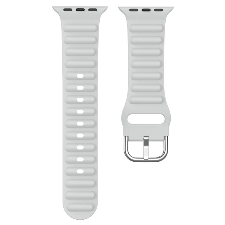 Super cool Universal Apple Silikone Rem - Sølv#serie_10