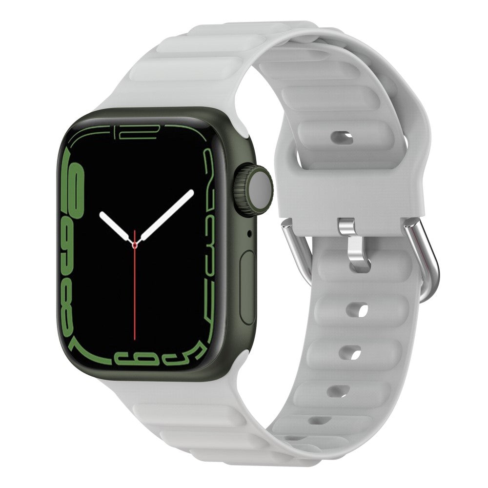 Super cool Universal Apple Silikone Rem - Sølv#serie_10
