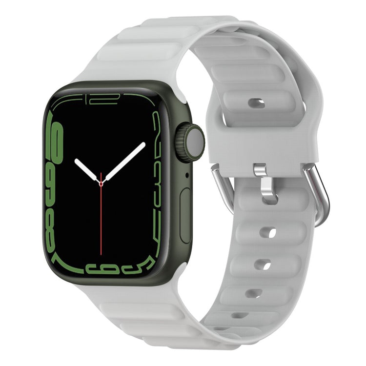 Super cool Universal Apple Silikone Rem - Sølv#serie_10