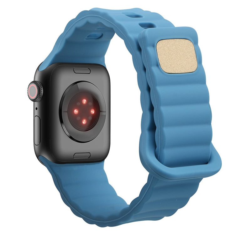 Super fantastisk Universal Apple Silikone Rem - Blå#serie_10