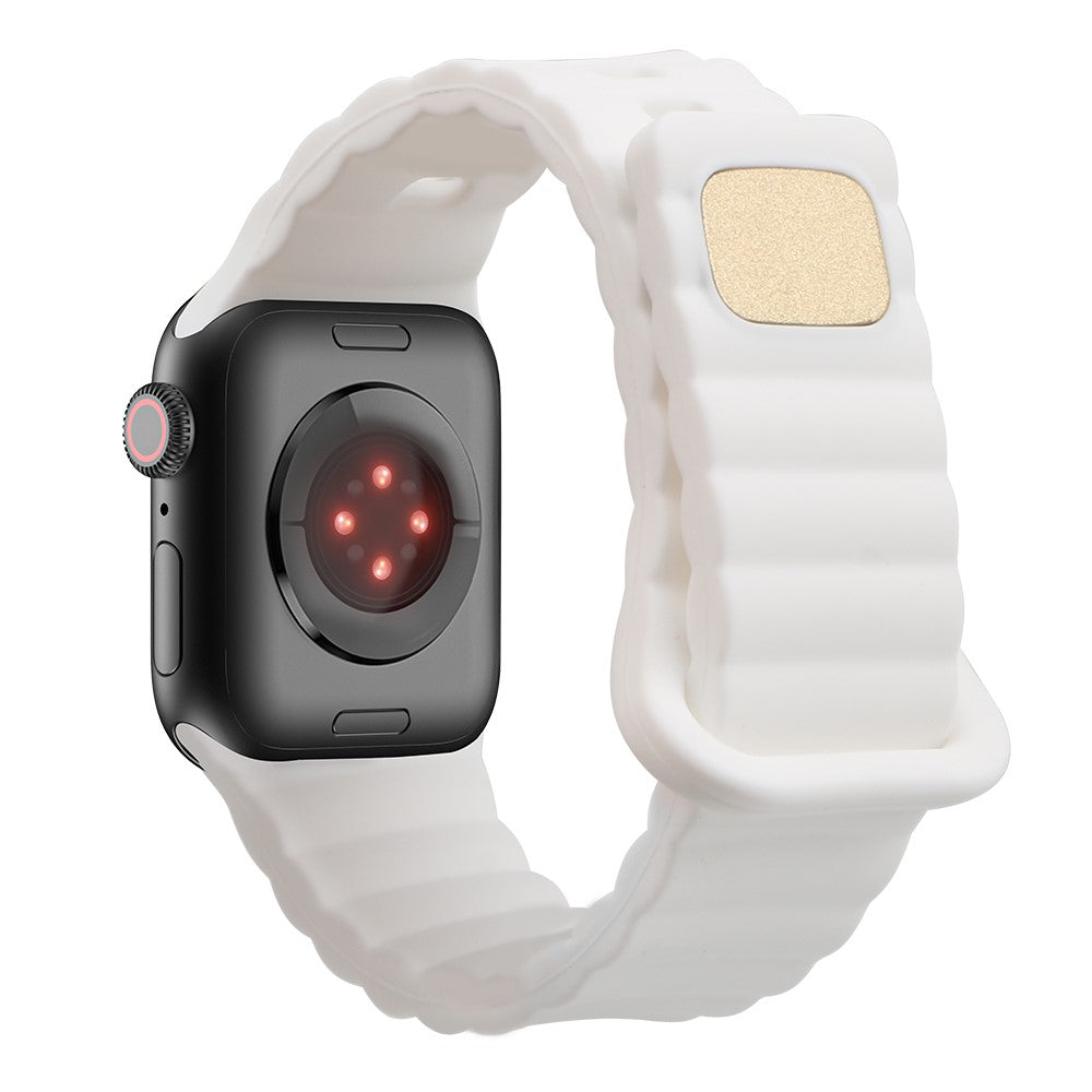 Super fantastisk Universal Apple Silikone Rem - Hvid#serie_2