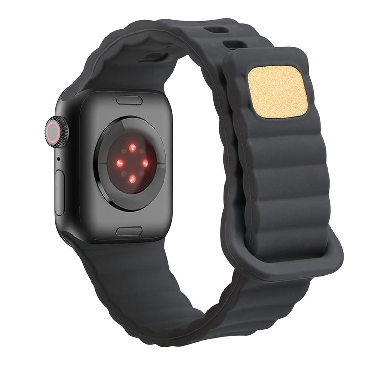 Super fantastisk Universal Apple Silikone Rem - Sølv#serie_6