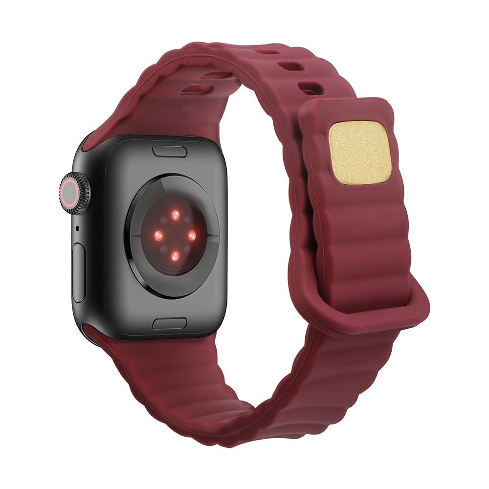 Super fantastisk Universal Apple Silikone Rem - Rød#serie_8
