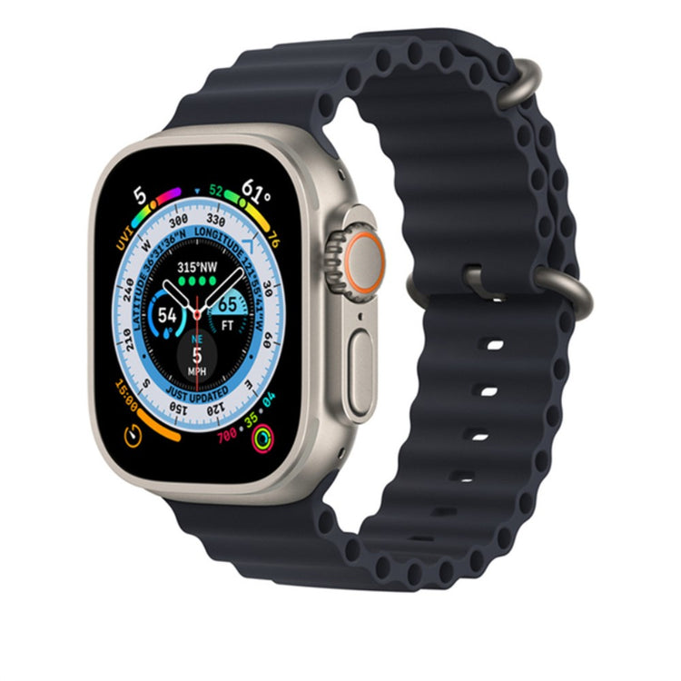 Vildt kønt Universal Apple Silikone Rem - Sort#serie_2