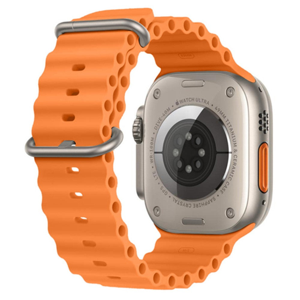 Nydelig Universal Apple Silikone Rem - Orange#serie_8