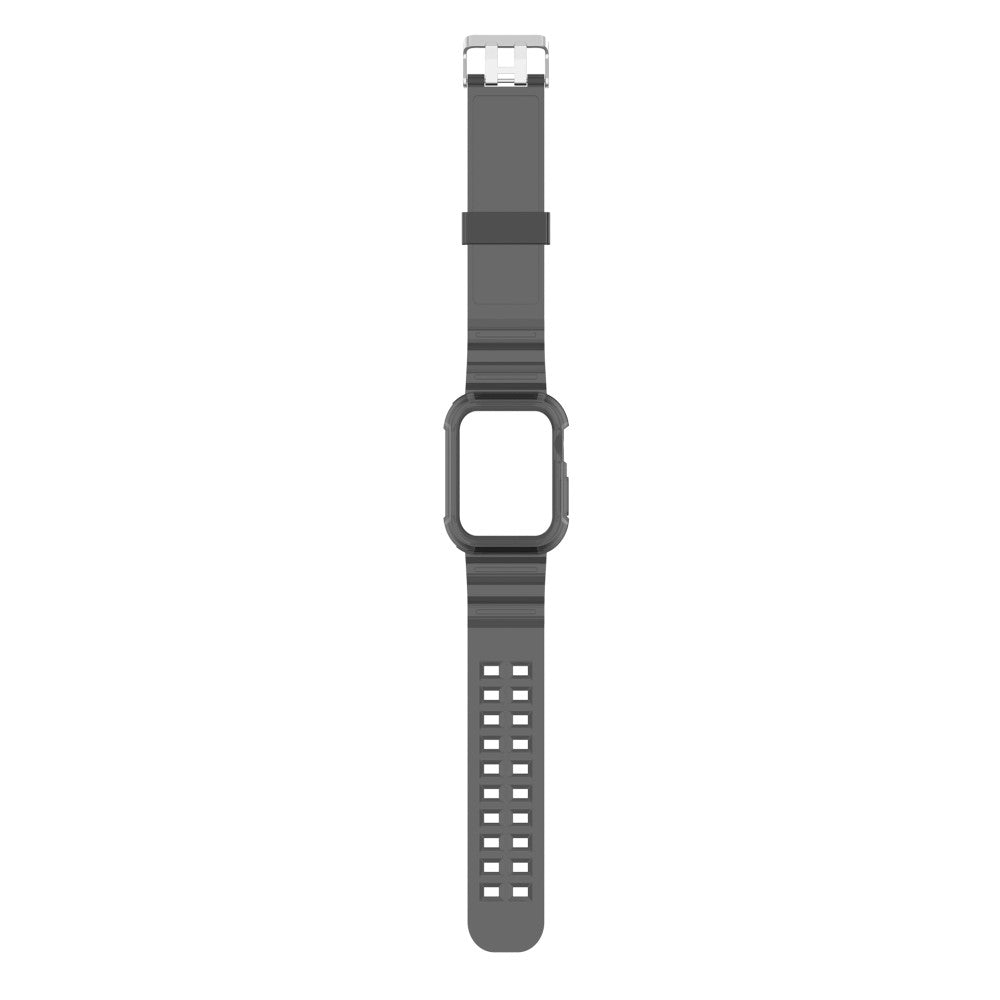 Vildt slidstærk Universal Apple Silikone Rem - Sort#serie_1