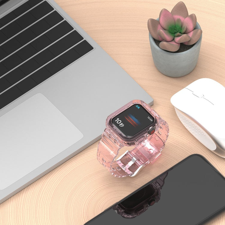 Fremragende Universal Apple Silikone Rem - Pink#serie_5
