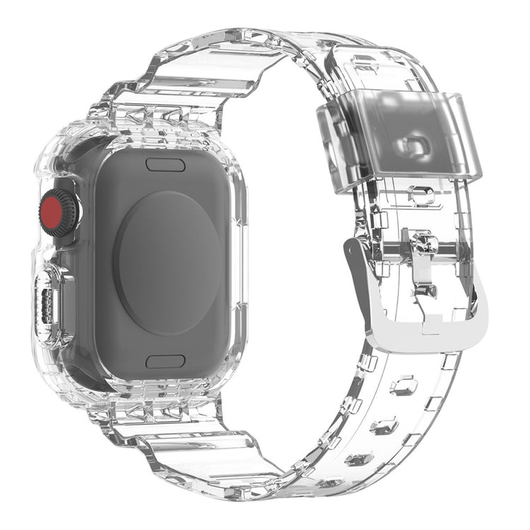 Fremragende Universal Apple Silikone Rem - Gennemsigtig#serie_8