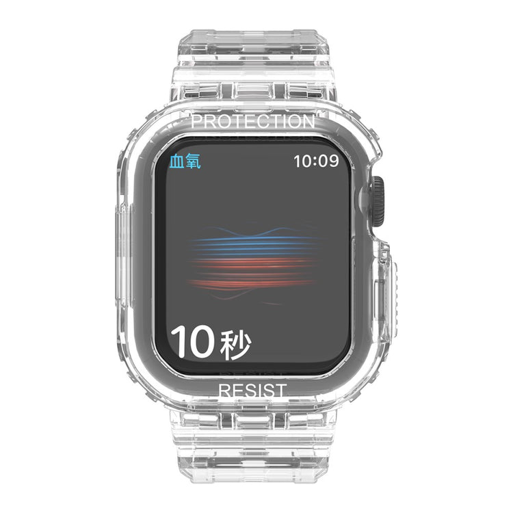 Fremragende Universal Apple Silikone Rem - Gennemsigtig#serie_8