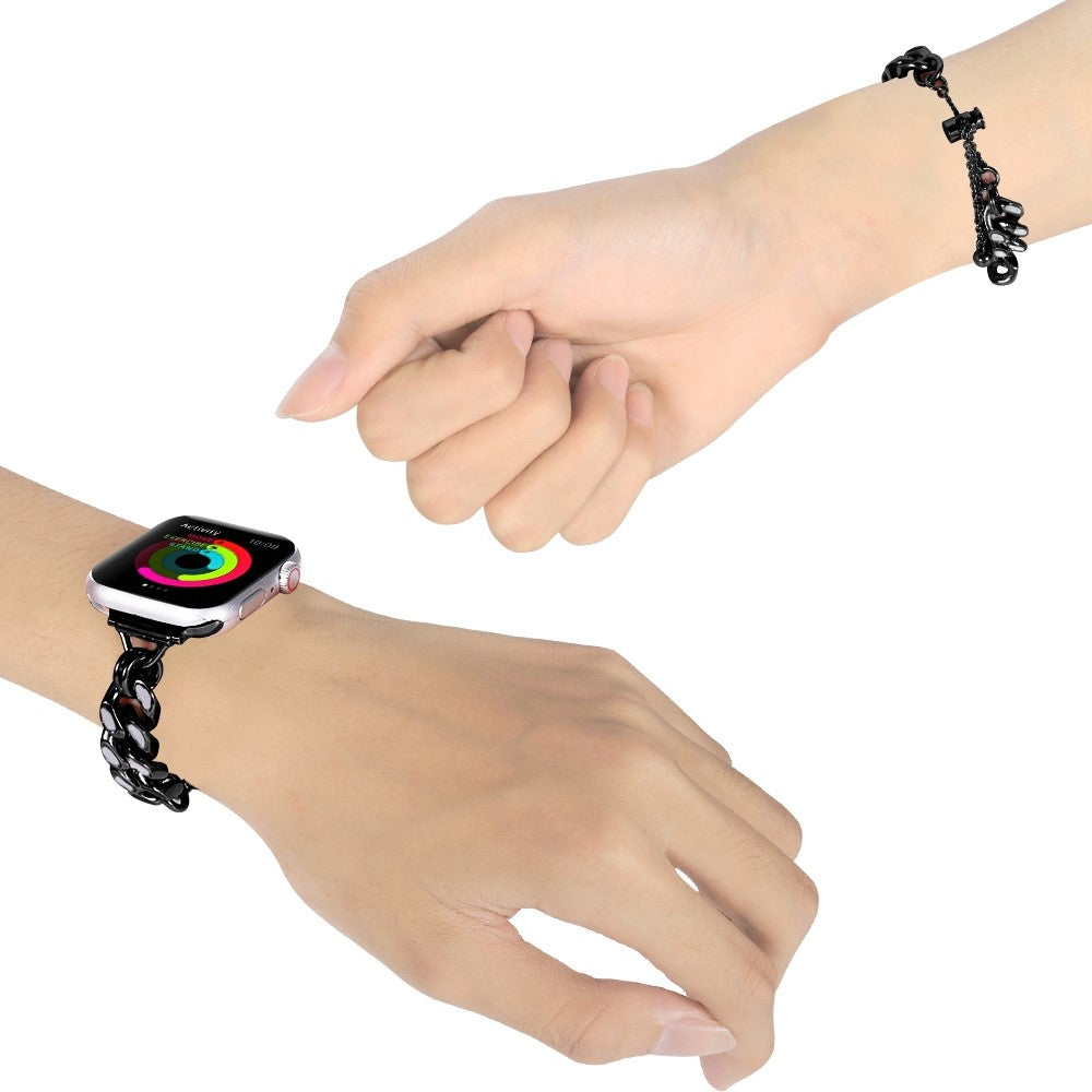 Super sejt Universal Apple Metal Rem - Sort#serie_1