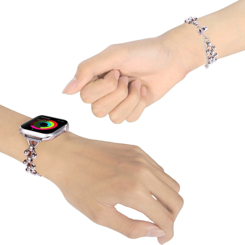 Mega sejt Universal Apple Metal Rem - Sølv#serie_2
