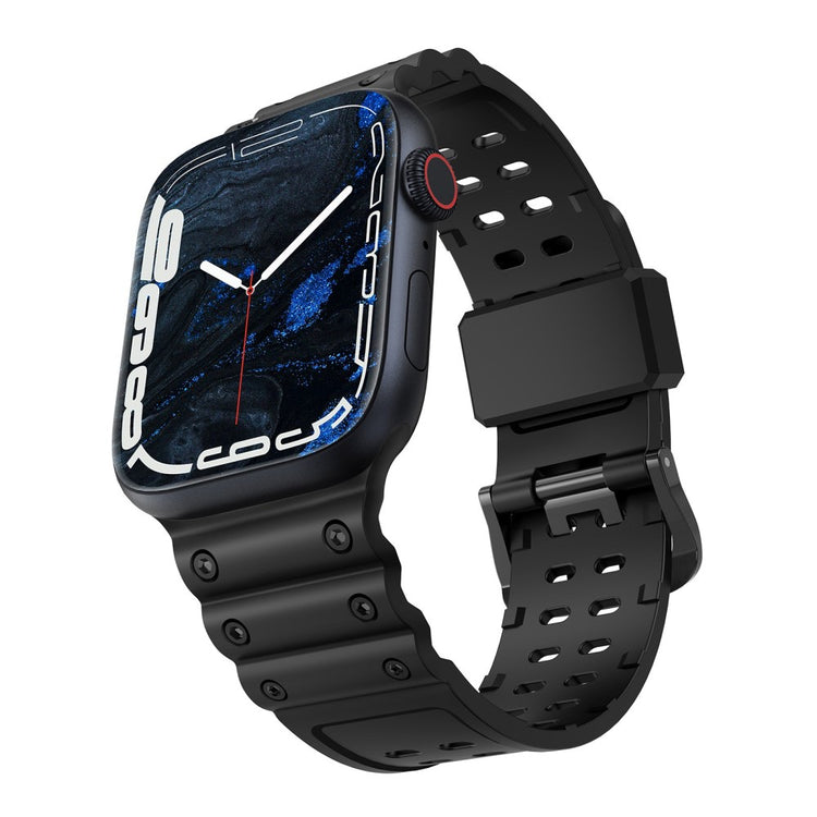 Rigtigt rart Universal Apple Silikone Rem - Sort#serie_4