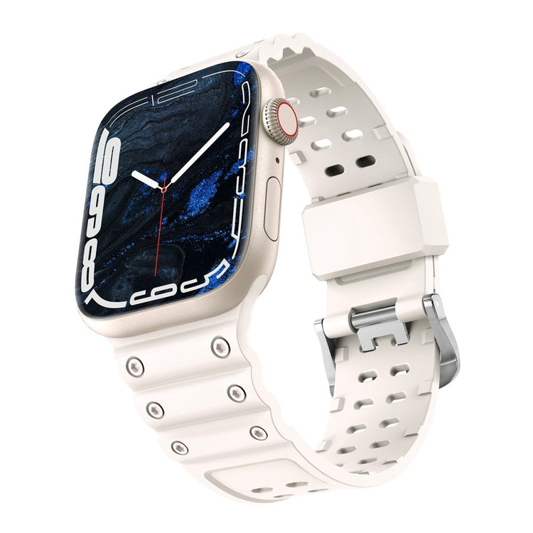 Rigtigt rart Universal Apple Silikone Rem - Beige#serie_7