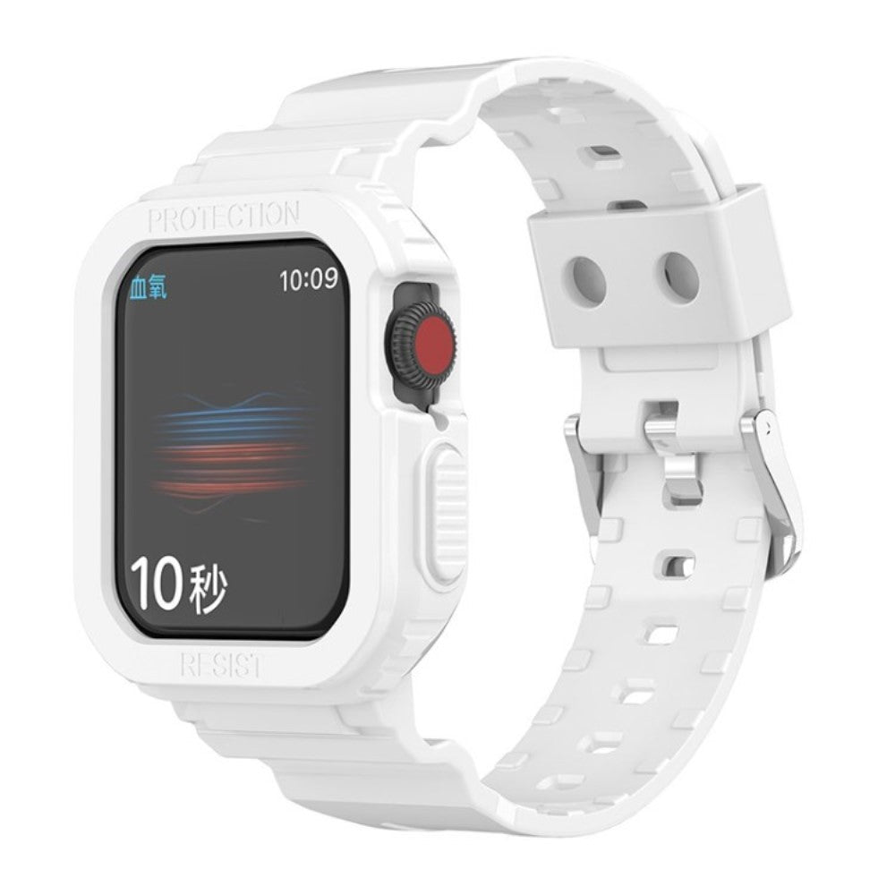 Rigtigt smuk Universal Apple Silikone Rem - Hvid#serie_1