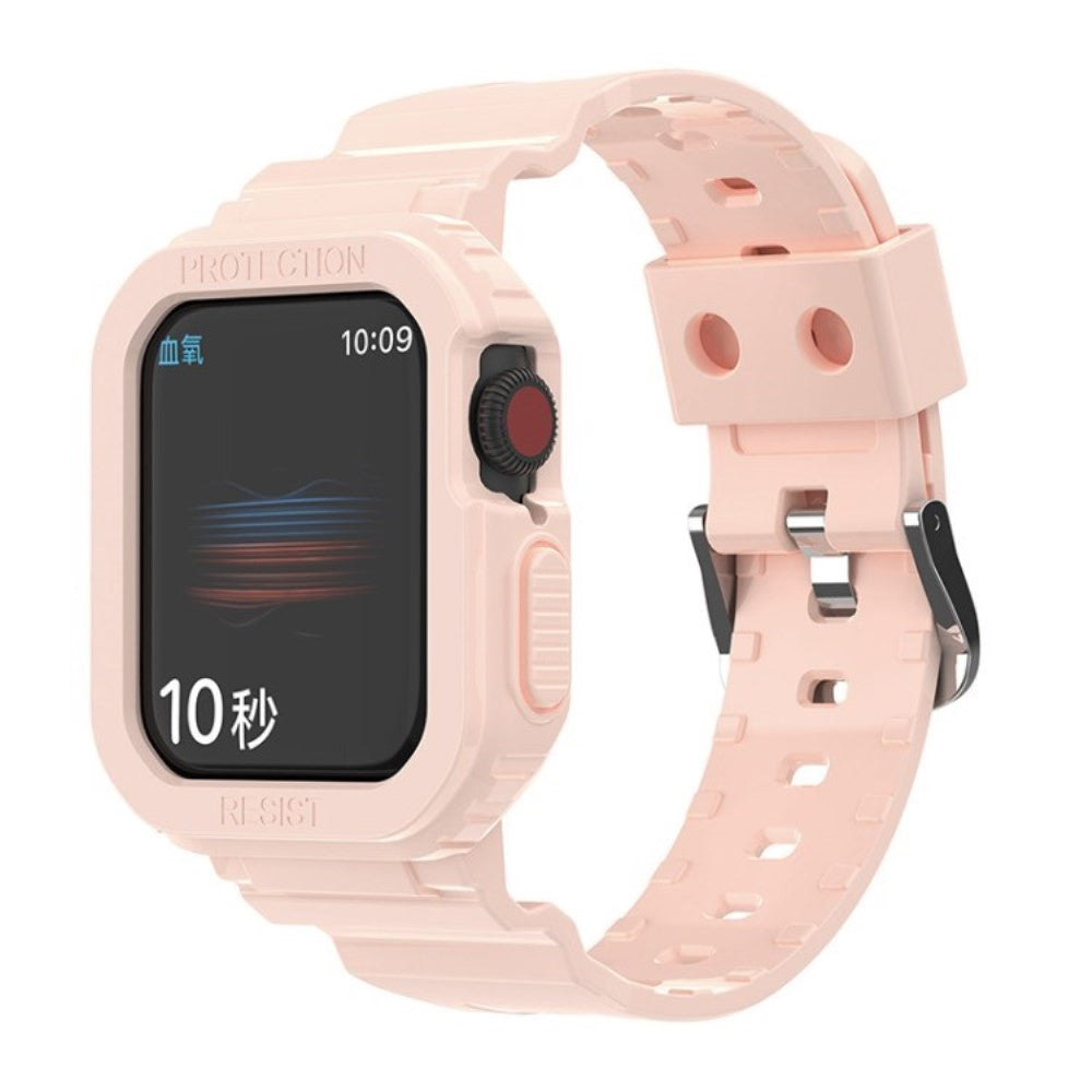 Rigtigt smuk Universal Apple Silikone Rem - Pink#serie_2