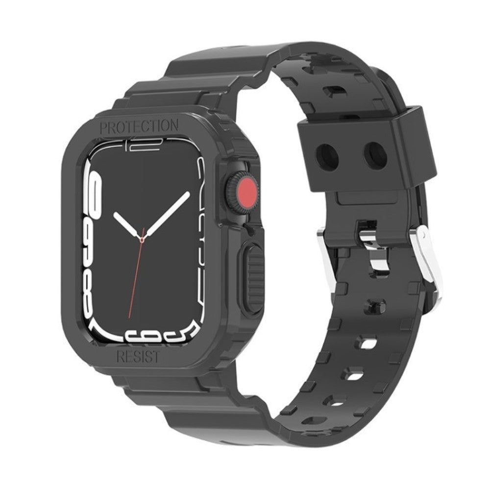 Rigtigt smuk Universal Apple Silikone Rem - Sort#serie_3