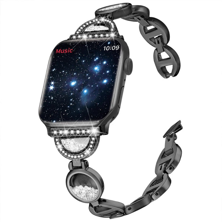 Helt vildt nydelig Universal Apple Metal Rem - Sort#serie_1
