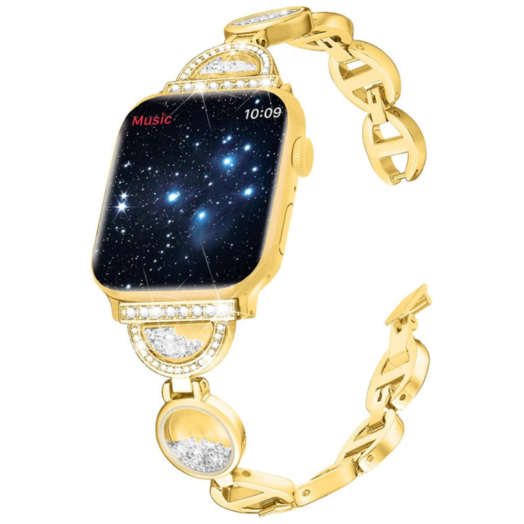 Helt vildt nydelig Universal Apple Metal Rem - Guld#serie_2
