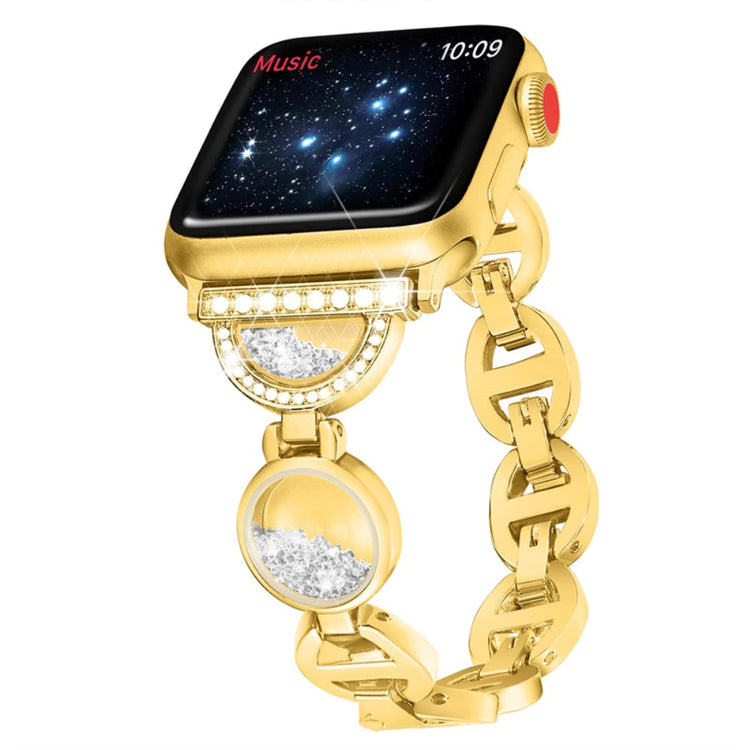 Helt vildt nydelig Universal Apple Metal Rem - Guld#serie_2