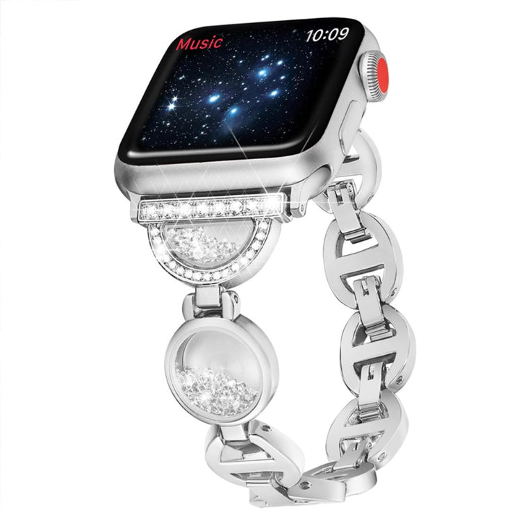 Helt vildt nydelig Universal Apple Metal Rem - Sølv#serie_4