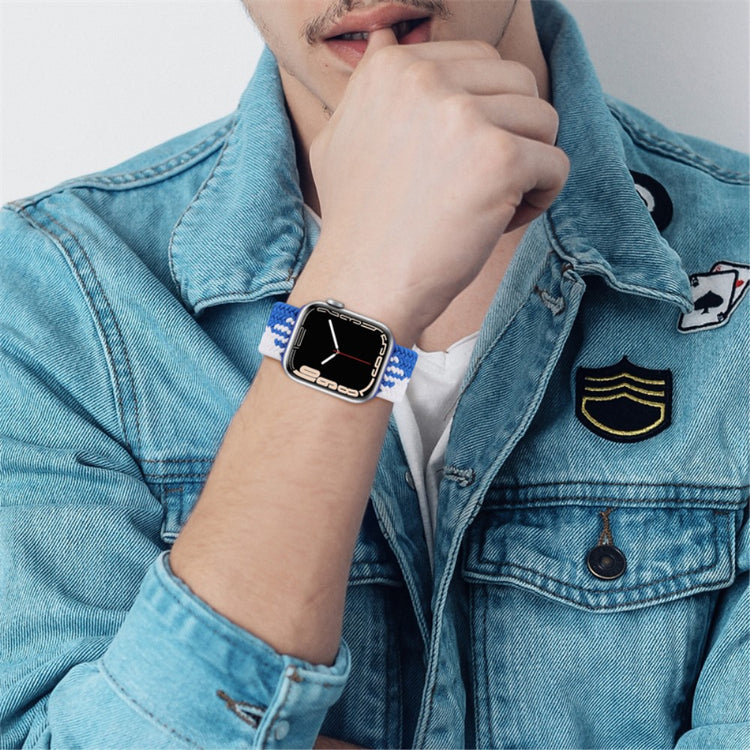Vildt sejt Universal Apple Nylon Rem - Størrelse: L - Blå#serie_10