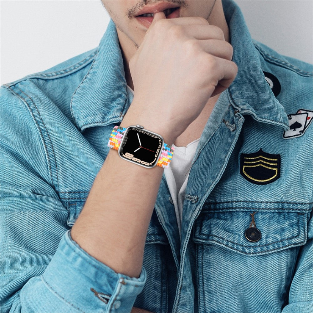Vildt sejt Universal Apple Nylon Rem - Størrelse: L - Flerfarvet#serie_3