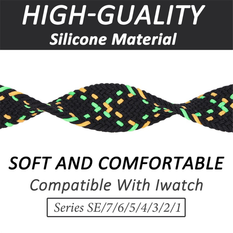 Vildt sejt Universal Apple Nylon Rem - Størrelse: L - Grøn#serie_6