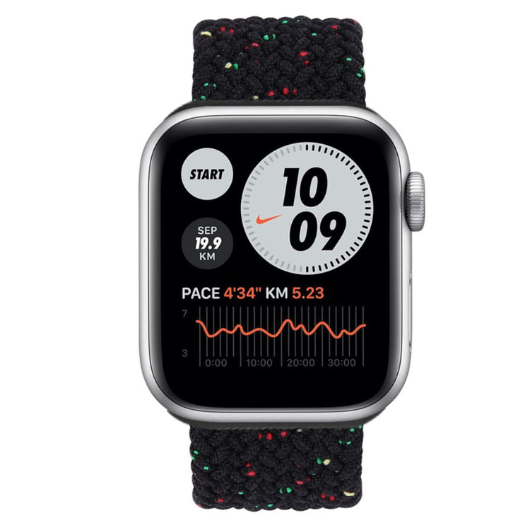 Vildt sejt Universal Apple Nylon Rem - Størrelse: L - Sort#serie_7