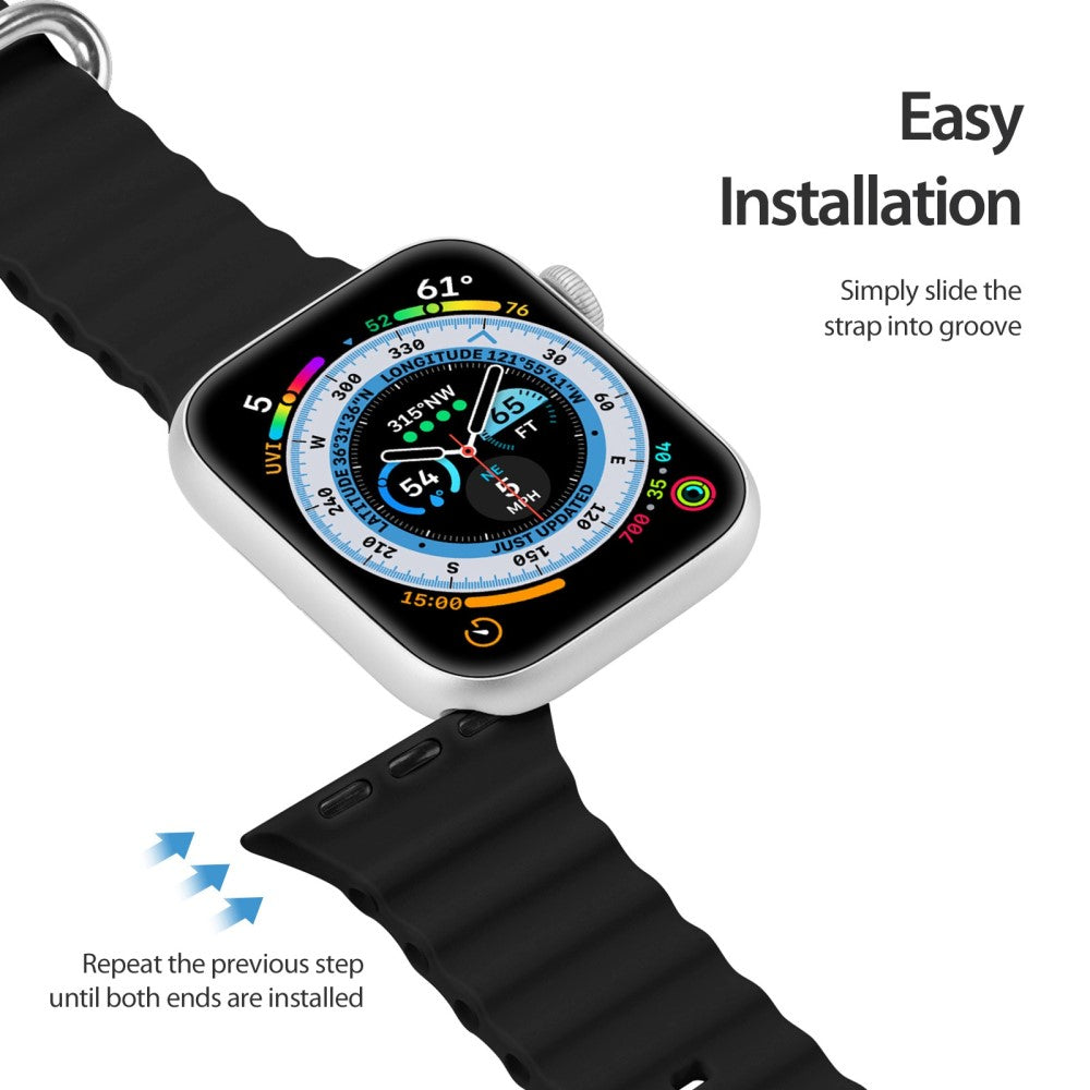 Stilren Universal Apple Plastik Rem - Sort#serie_1