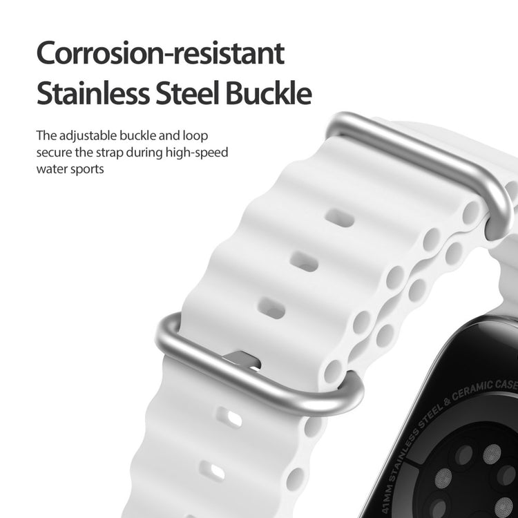 Stilren Universal Apple Plastik Rem - Hvid#serie_2